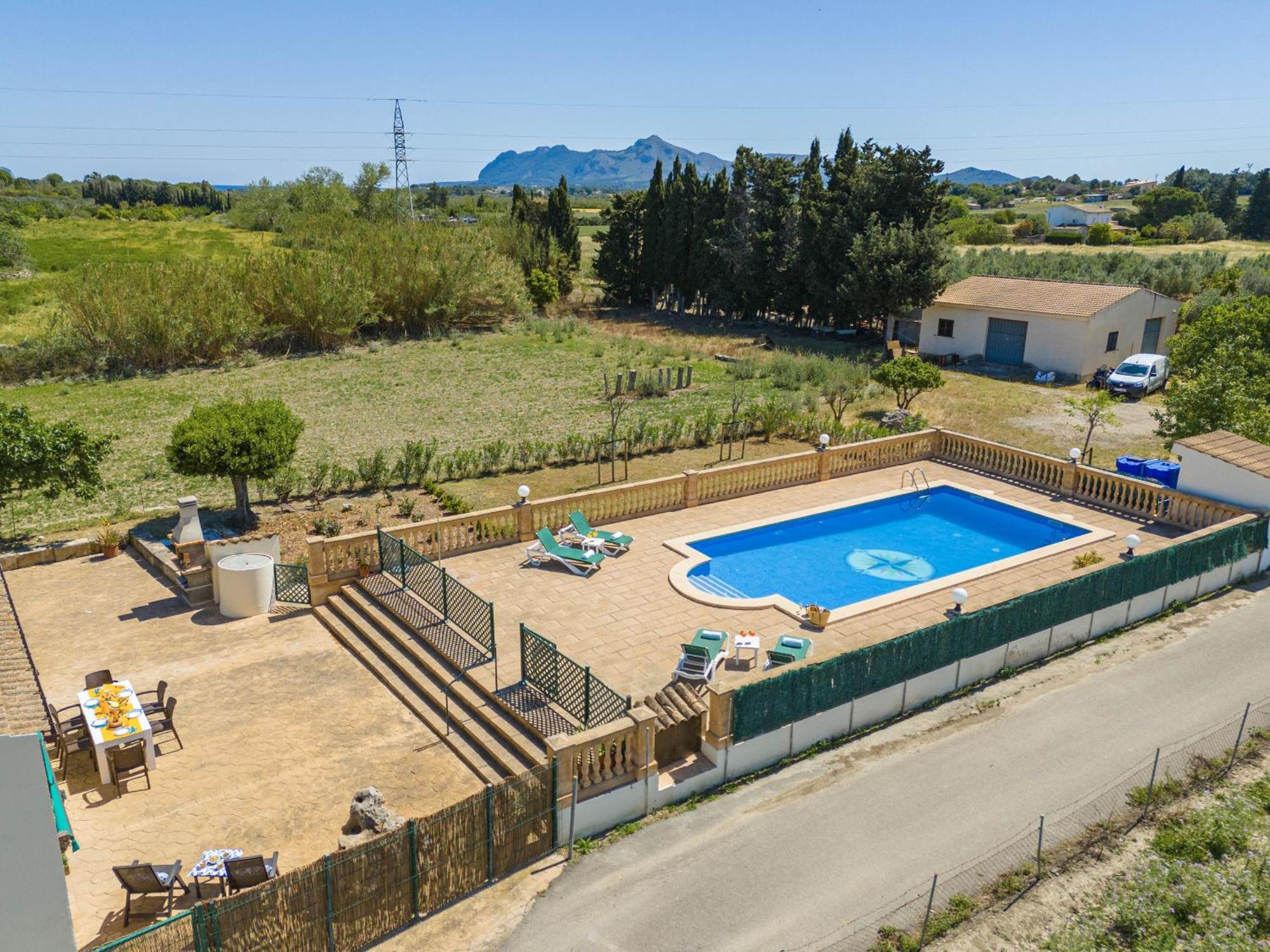 Villa Can Gosp / Sa Caseta D'En Mateu Alcúdia Eksteriør bilde