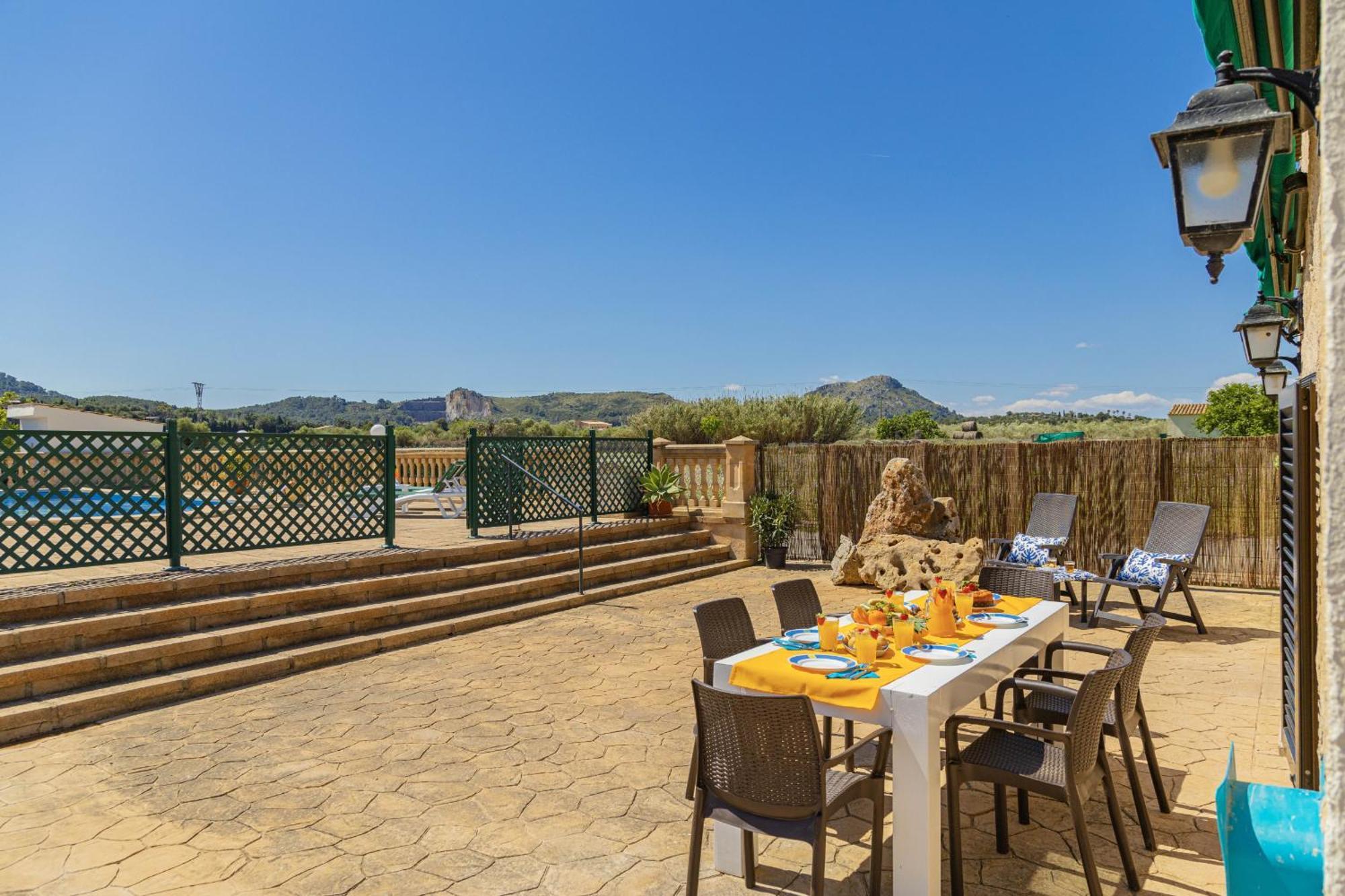 Villa Can Gosp / Sa Caseta D'En Mateu Alcúdia Eksteriør bilde